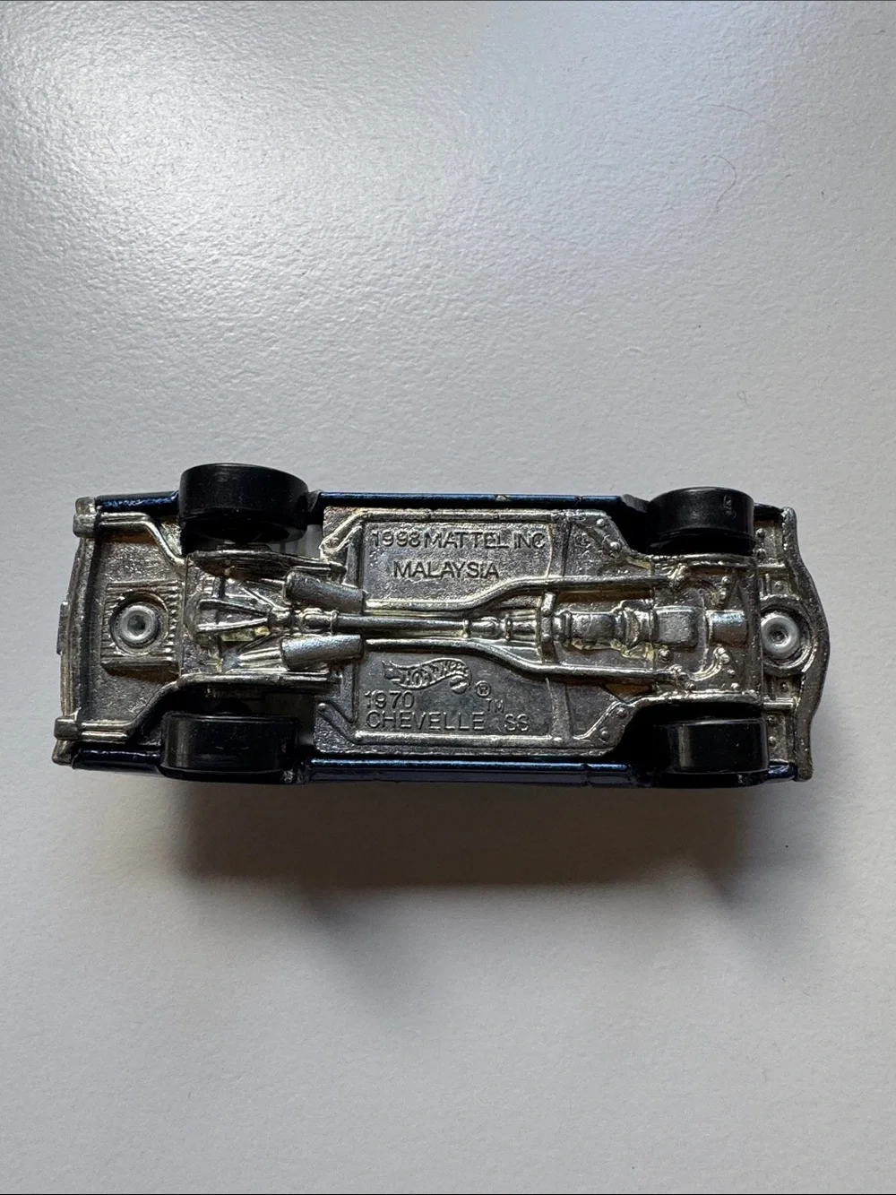 Hot Wheels Chevelle SS Blue Car